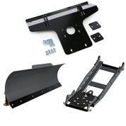 KFI UTV Snow Plow Kit For Kawasaki Mule PROFXR KAF820 2018-2023-60" Steel Blade - 105060