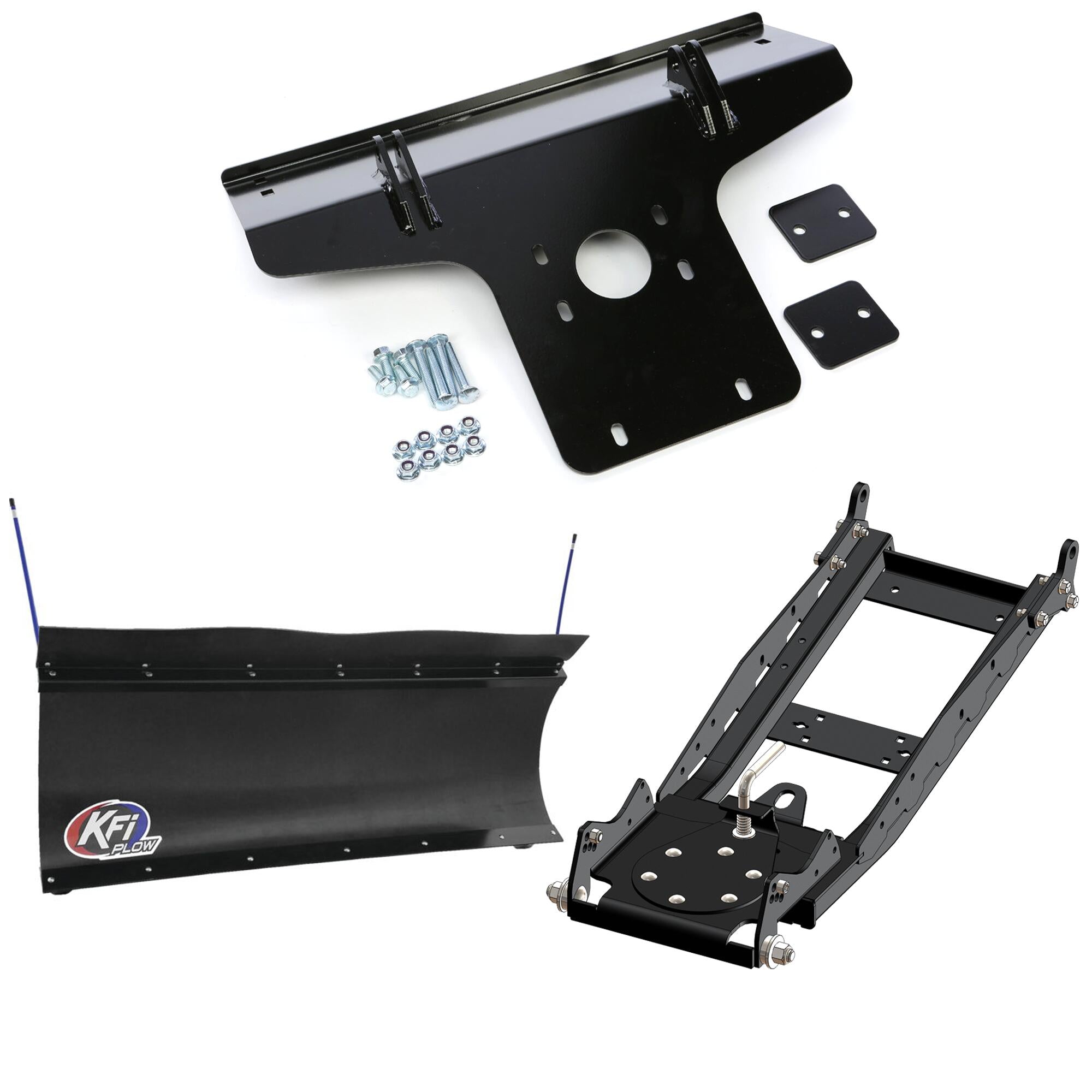 KFI Products Snow Plow Kit For Kawasaki Ridge 2024-2025