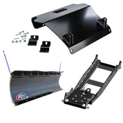 KFI UTV Snow Plow Kit For Kymco UXV 500i 2009-2018-72" Pro-Poly Blade - 105872