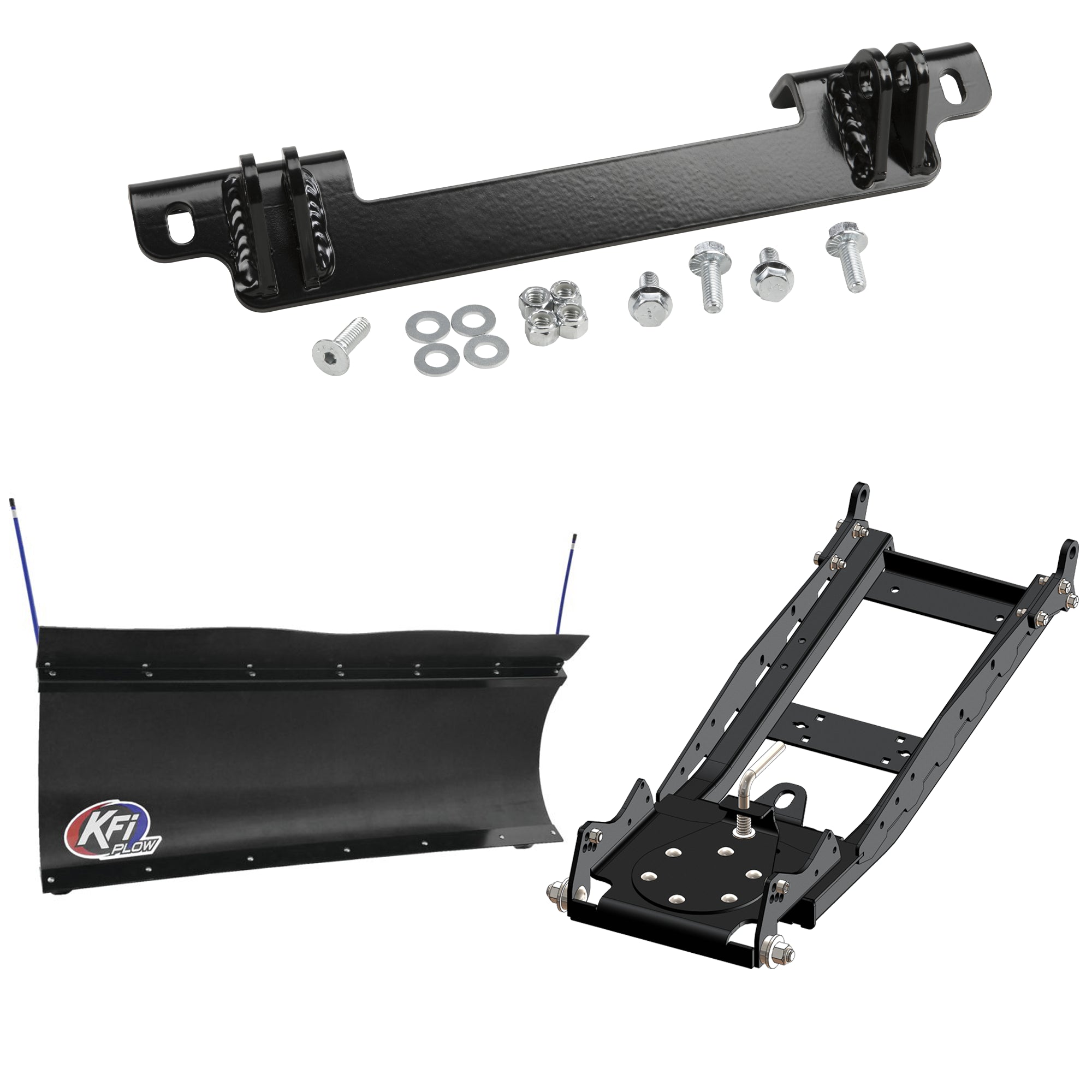 KFI UTV Snow Plow Kit For Arctic Cat Prowler HDX 500 4X4 2016-2017-60" Pro-Poly Blade - 105860