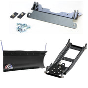 KFI UTV Snow Plow Kit For Can-Am Defender Max HD10 4x4 XMR DPS 2019-2024-60" Pro-Poly Blade - 105860