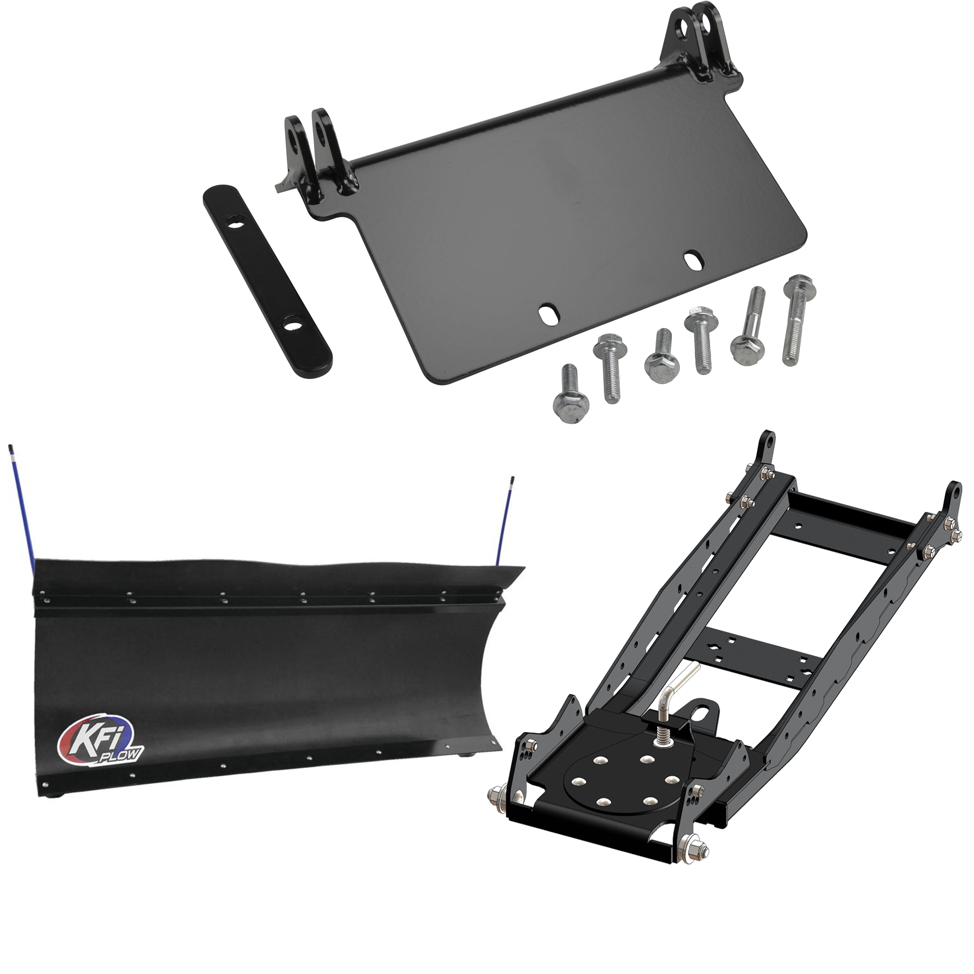 KFI UTV Snow Plow Kit For Arctic Cat Havoc 2018-2019-60" Pro-Poly Blade - 105860