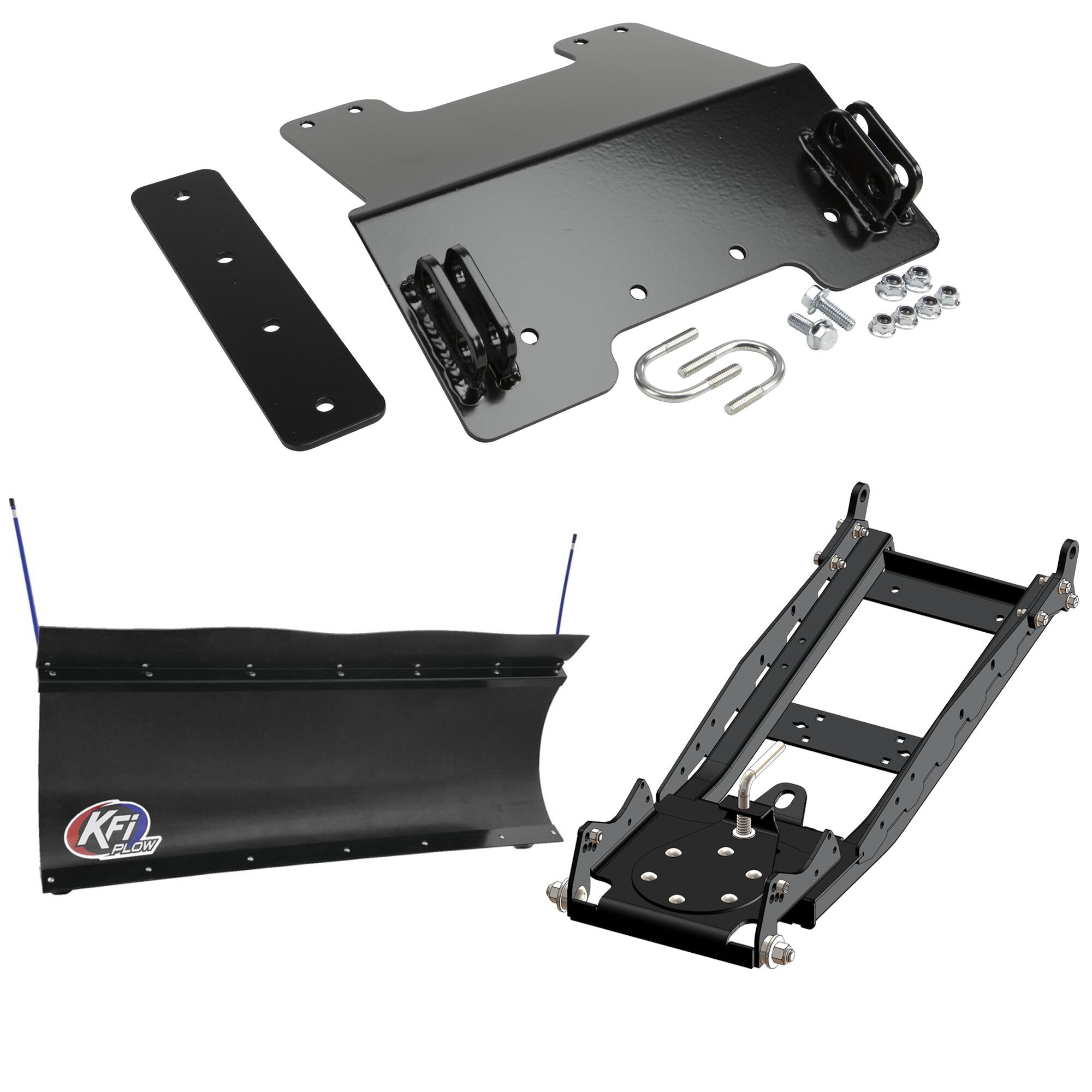 KFI UTV Snow Plow Kit For Kawasaki Mule SX KAF400/4x4 XC 2014-2026