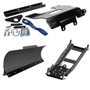 KFI UTV Snow Plow Kit For Kymco UXV 450i 2015-2021-60" Steel Blade - 105060