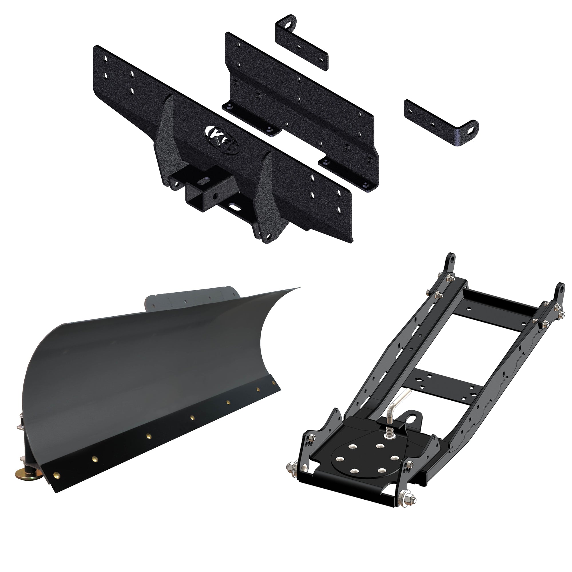 KFI UTV Snow Plow Kit For Mahindra Roxor 2018-2022-60" Steel Blade - 105060