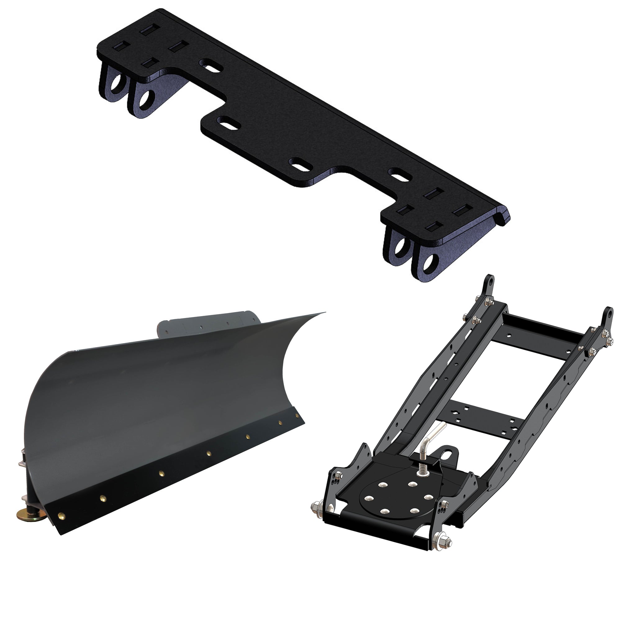 KFI UTV Snow Plow Kit For Massimo T-Boss 750 2019-2020-60" Steel Blade - 105060