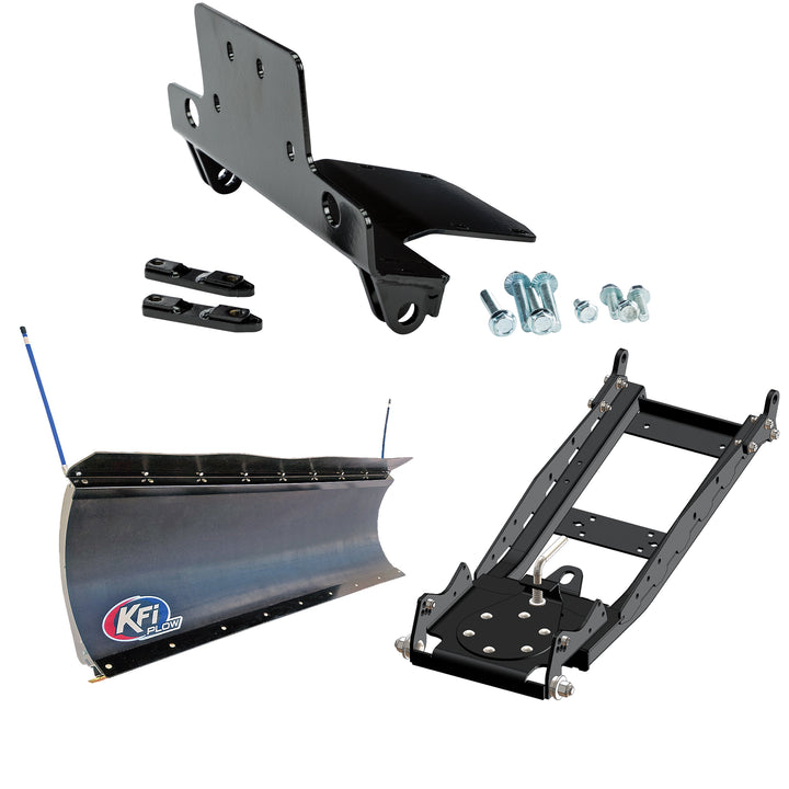 KFI UTV Snow Plow Kit For CF-Moto UFORCE 1000/XL 2019-2023-66" Pro-Poly Blade - 105866
