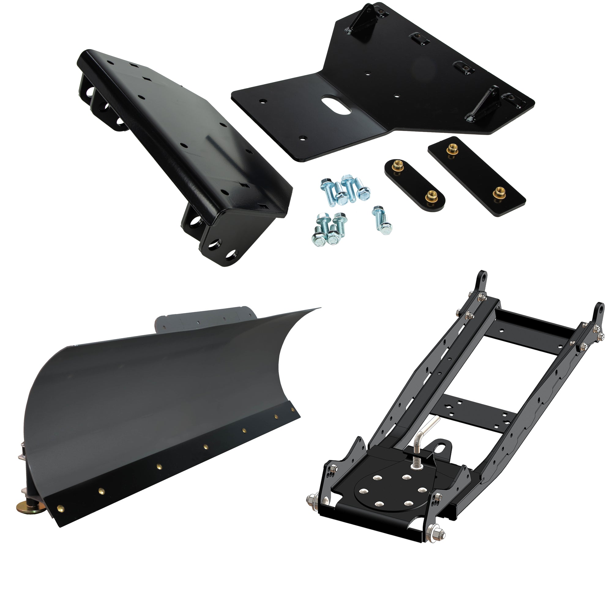 KFI UTV Snow Plow Kit For Honda Talon 1000X-4 2020-2023-60" Steel Blade - 105060