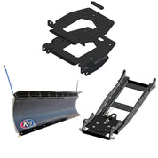 KFI UTV Snow Plow Kit For Polaris General XP/XP 4 1000 2020-2024-72" Pro-Poly Blade - 105872