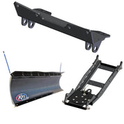 KFI UTV Snow Plow Kit For Polaris Ranger Crew 1000 2020-2022-72" Pro-Poly Blade - 105872