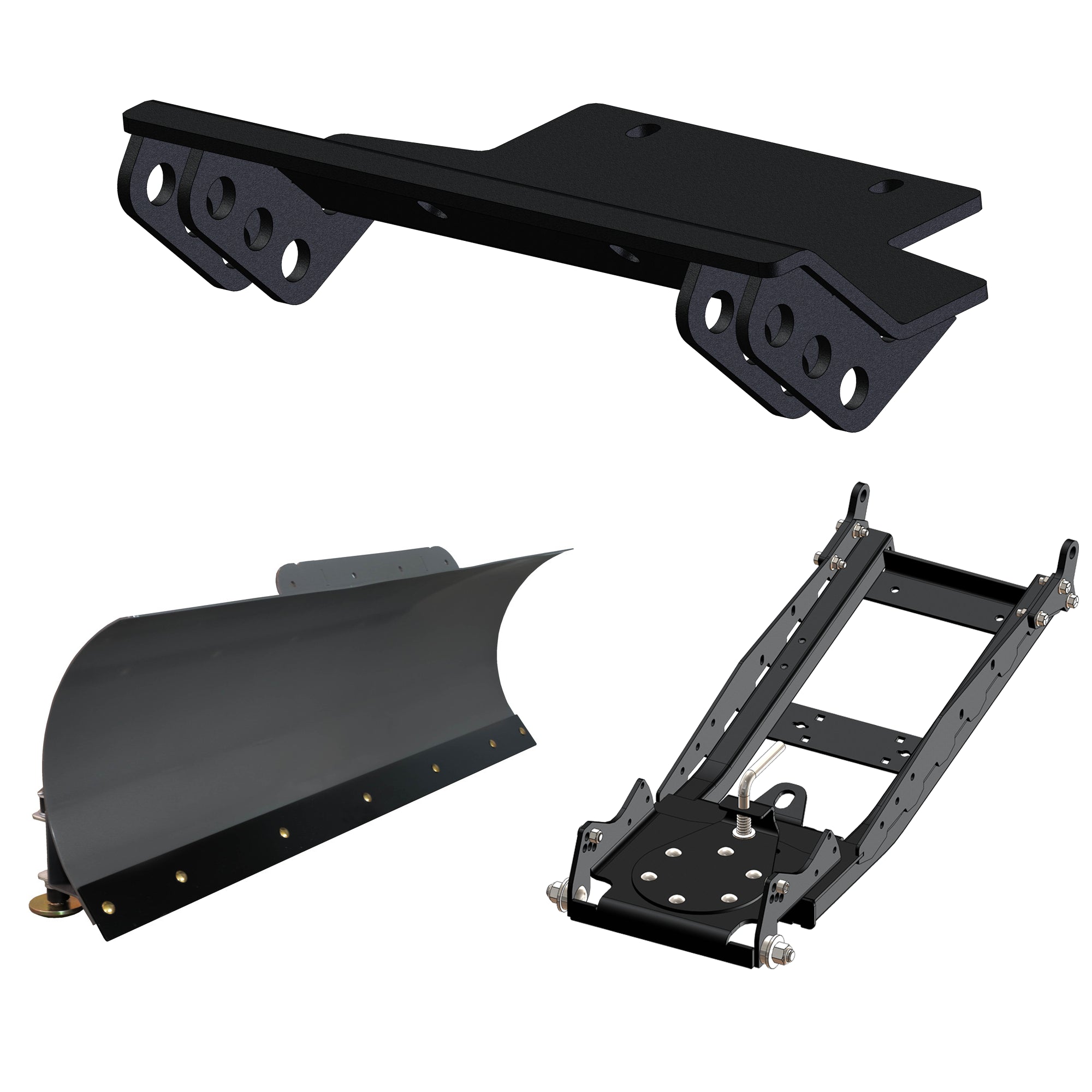 KFI UTV Snow Plow Kit For Intimidator GC1K Truck 2019-2021-60" Steel Blade - 105060