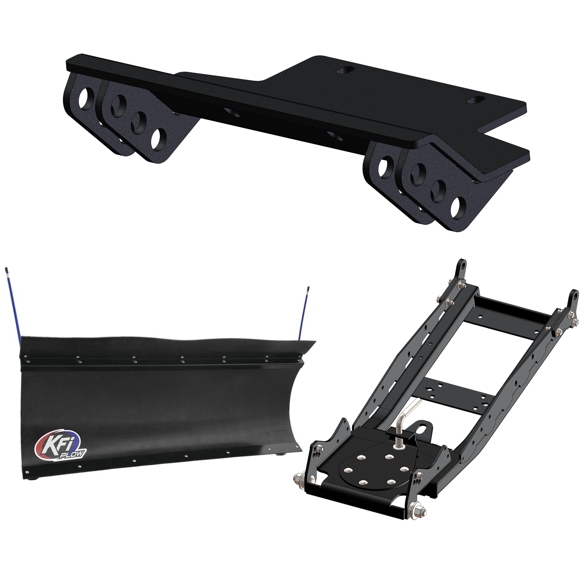 KFI UTV Snow Plow Kit For Intimidator GC1K Truck 2019-2021-60" Pro-Poly Blade - 105860