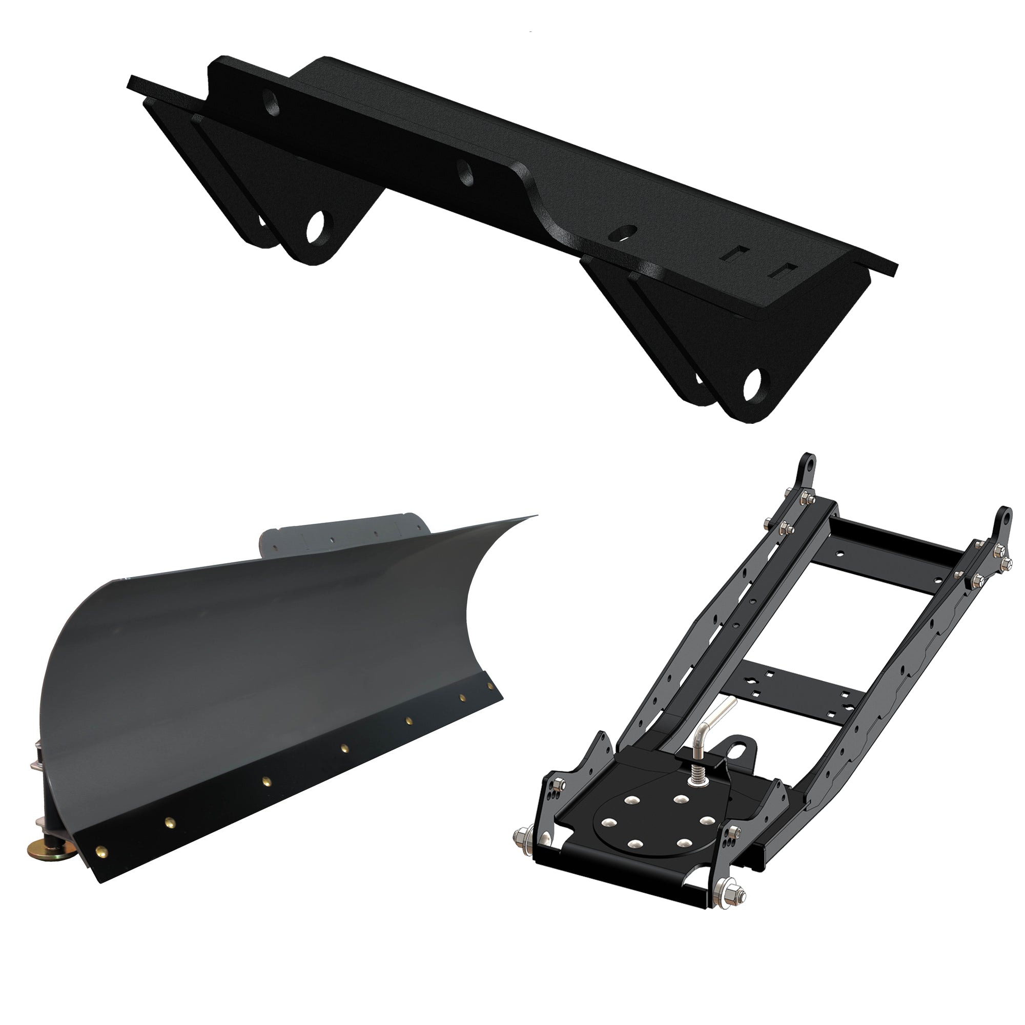 KFI UTV Snow Plow Kit For Kawasaki Teryx KRX/KRX4 1000 2020-2023-60" Steel Blade - 105060