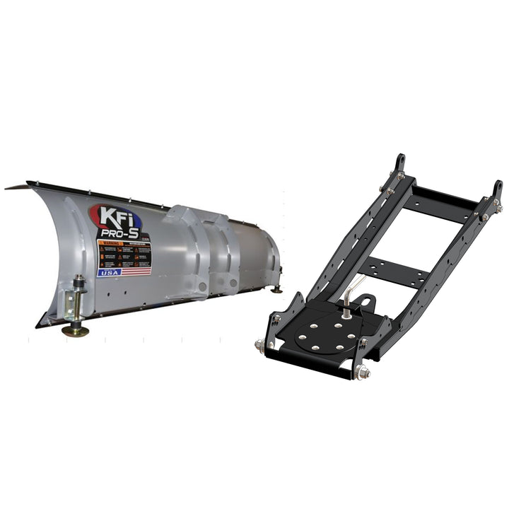 KFI UTV Snow Plow Kit For Cub Cadet Challenger MX 550/750 2019-72" Steel Blade - 105072