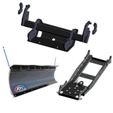 KFI UTV Snow Plow Kit With Glacier Mount For Polaris Ranger Crew XP 1000 2019-2026