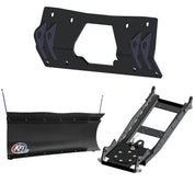 KFI UTV Snow Plow Kit For Polaris Ranger Crew SP 570 2022-2023-60" Pro-Poly Blade - 105860