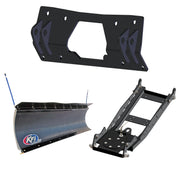 KFI UTV Snow Plow Kit For Polaris Ranger Crew SP 570 2022-2023-72" Pro-Poly Blade - 105872