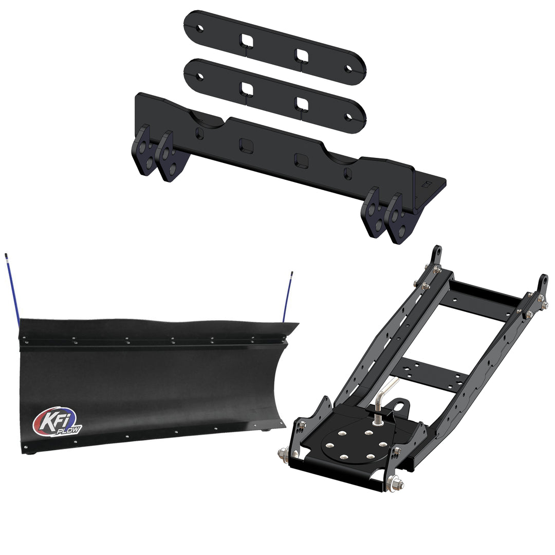 KFI UTV Snow Plow Kit For Coleman Outfitter 550x-60" Pro-Poly Blade - 105860