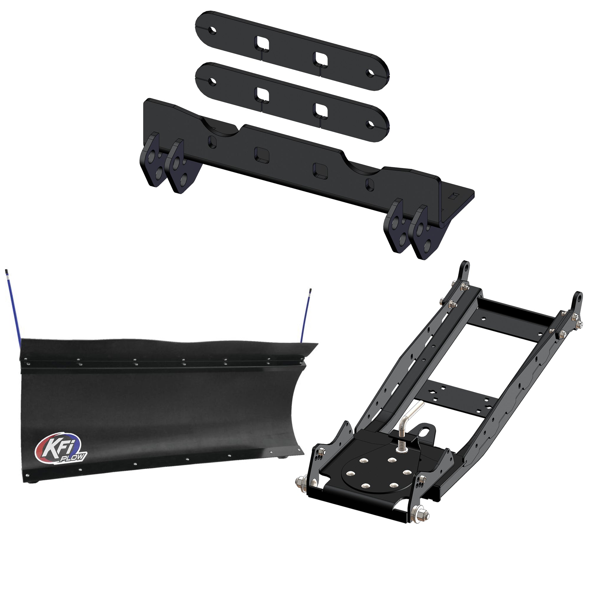 KFI UTV Snow Plow Kit For BMS Colt 700 LSX 2S/4S 2021-60" Pro-Poly Blade - 105860