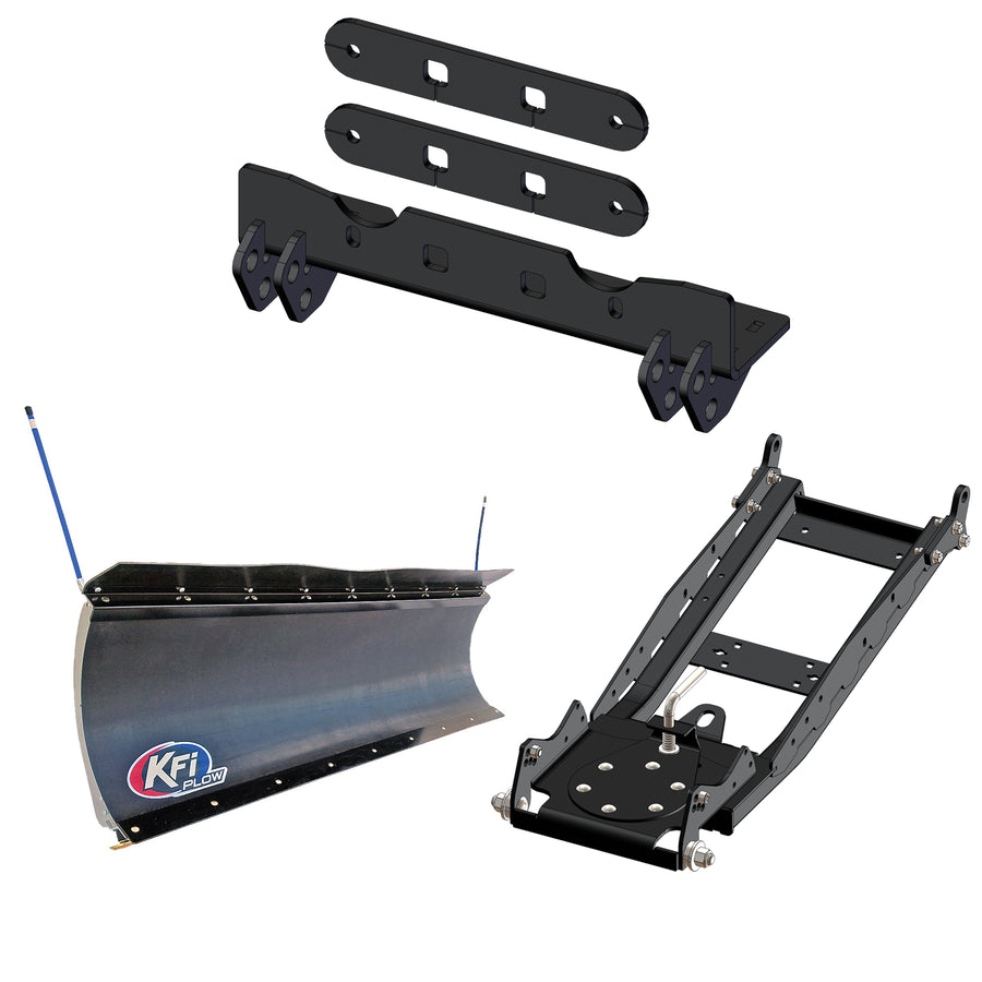 KFI UTV Snow Plow Kit For Hisun Motors Axis 500 2020-2022-72" Pro-Poly Blade - 105872