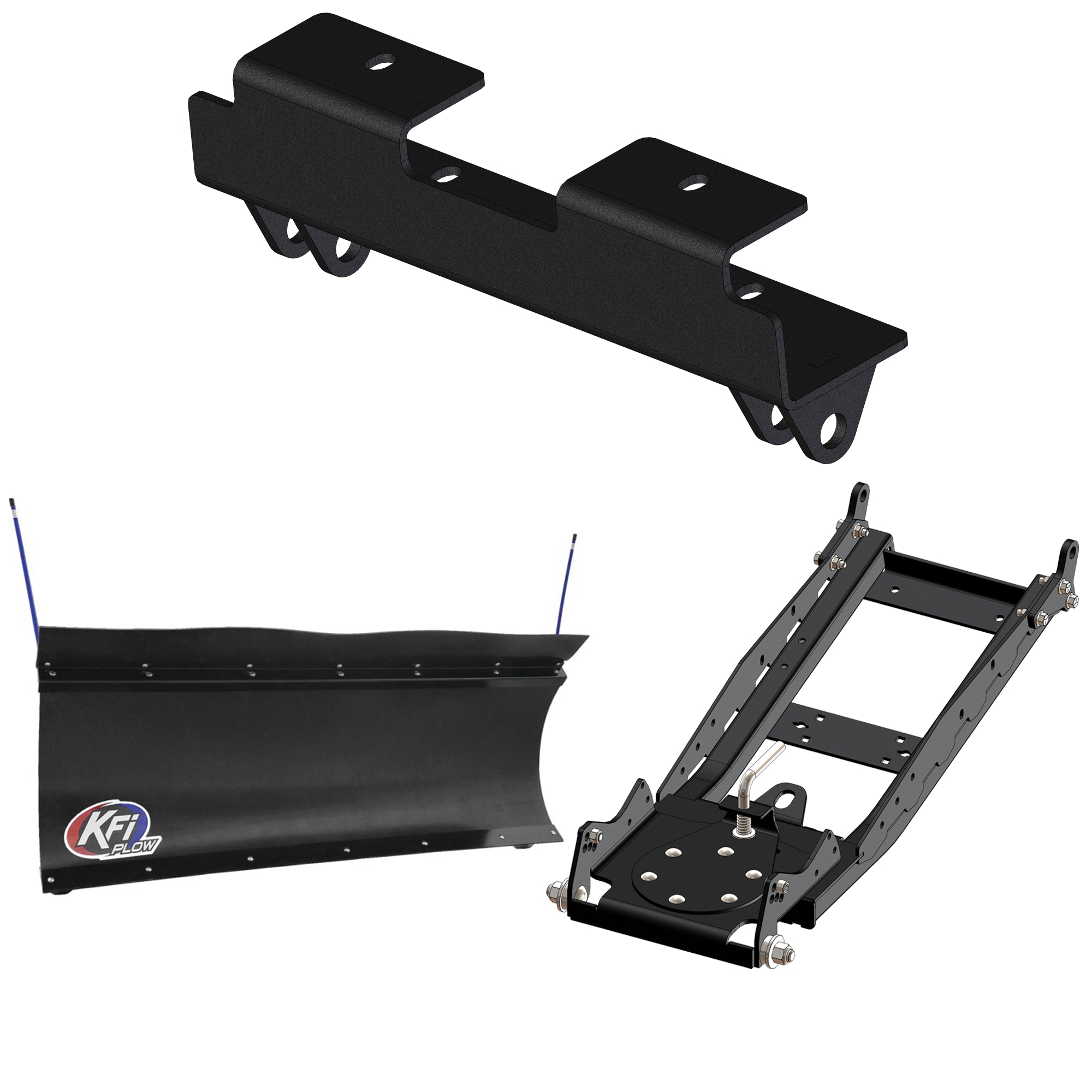 KFI UTV Snow Plow Kit For Odes UTVs Dominator 800 2017-2021-60" Pro-Poly Blade - 105860