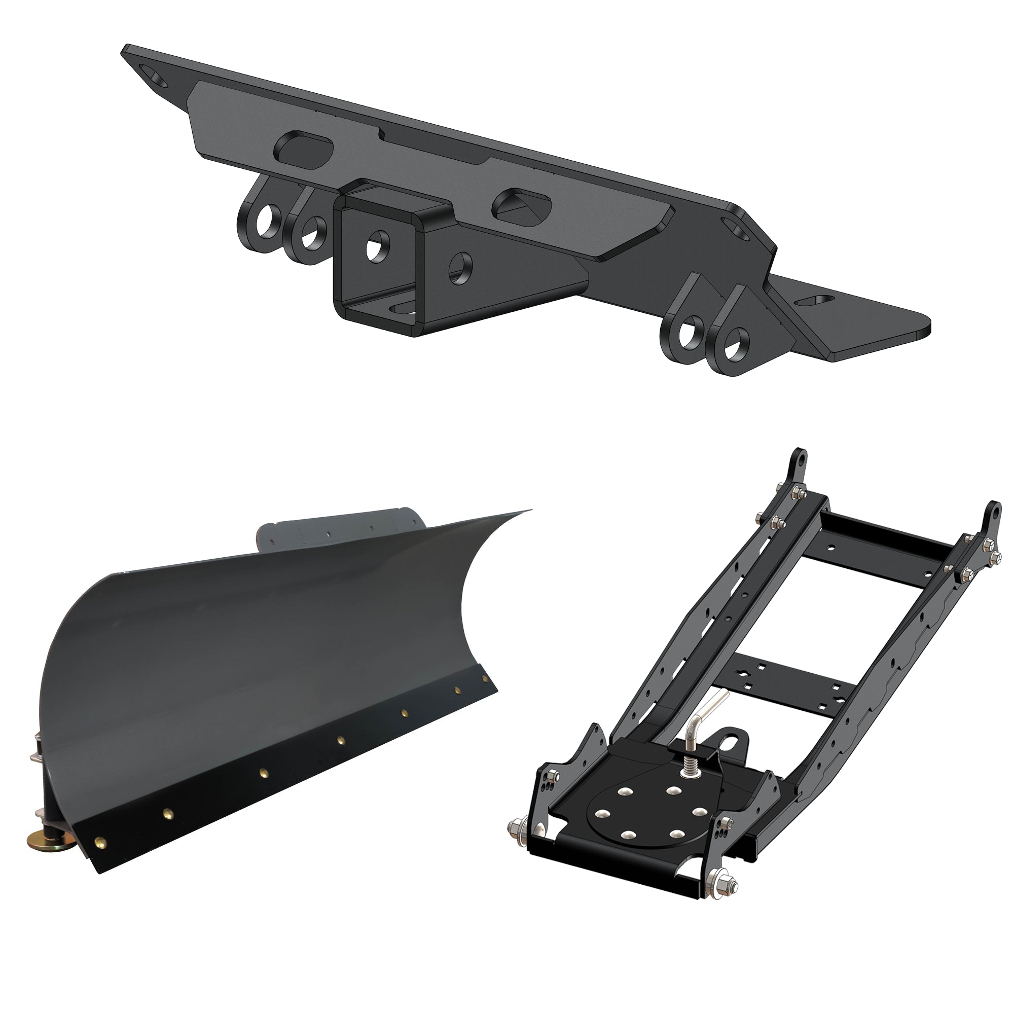 KFI UTV Snow Plow Kit For Polaris Ranger TM 2004-2006-60" Steel Blade - 105060