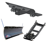 KFI UTV Snow Plow Kit For Polaris Ranger 700 2005-2008-66" Pro-Poly Blade - 105866