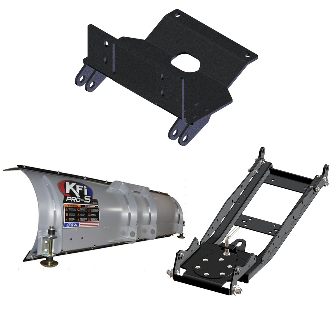 KFI UTV Snow Plow Kit For Kioti K9 2400 2023-66" Steel Blade - 105066
