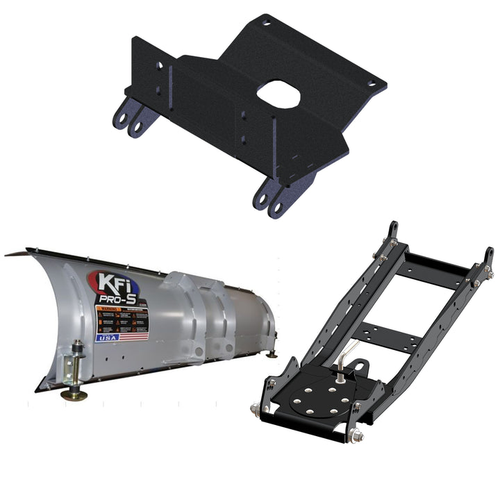 KFI UTV Snow Plow Kit For Kioti K9 2400 2023-72" Steel Blade - 105072