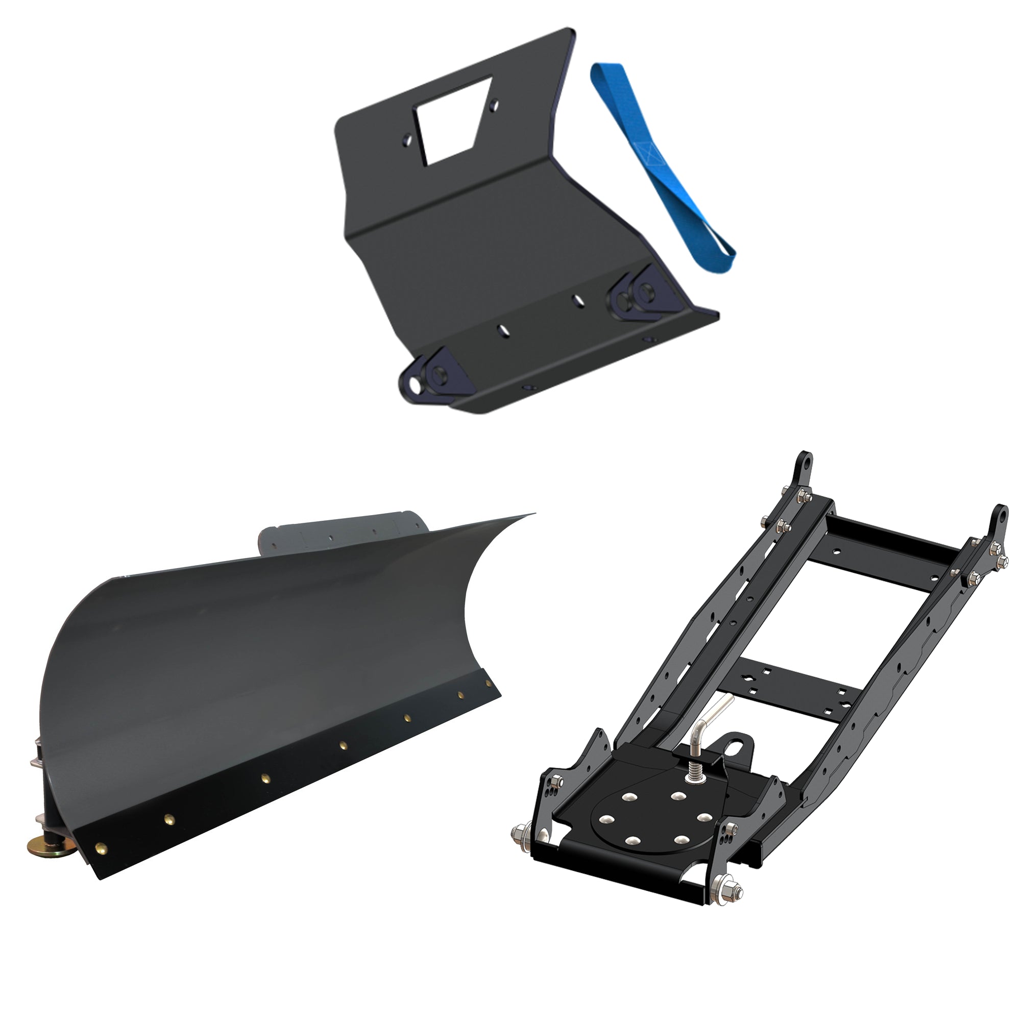KFI UTV Snow Plow Kit For CF-Moto ZFORCE 950 G2 Sport/Trail 2023-60" Steel Blade - 105060