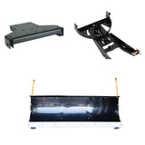 Denali 72" UTV Poly Snow Plow Kit For 2008-2014 Polaris RZR & 2012-2022 Polaris RZR 570 - MA11700_B