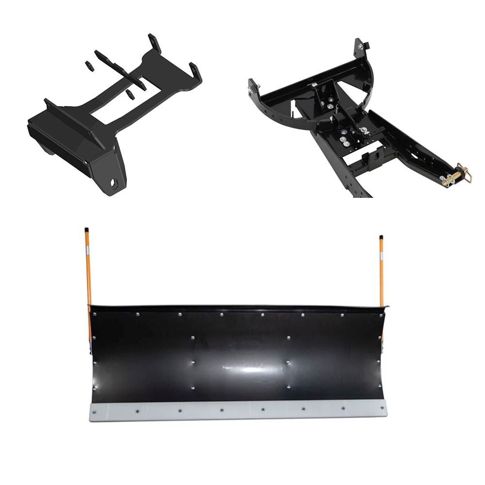 Denali 66" UTV Poly Snow Plow Kit For 2018-2021 Polaris RZR Turbo - MA11705
