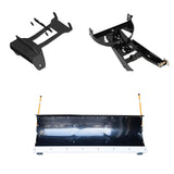Denali 72" UTV Poly Snow Plow Kit For 2018-2021 Polaris RZR Turbo - MA11705