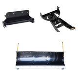 Denali 72" UTV Poly Snow Plow Kit For Various Years of Polaris Generals & RZR's.