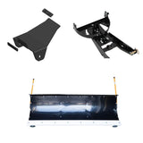 Denali 72" UTV Poly Snow Plow Kit For 2016-2025 Yamaha YXZ - MA11722