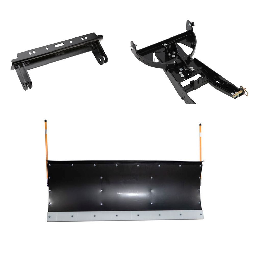 Denali 66" UTV Poly Snow Plow Kit For 2009-2025 Kawasaki Mule 4000/4010 - MA11732