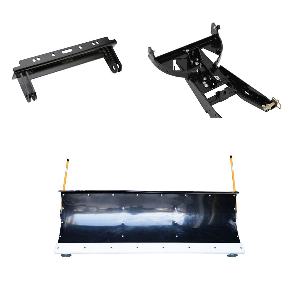 Denali 72" UTV Poly Snow Plow Kit For 2009-2025 Kawasaki Mule 4000/4010 - MA11732