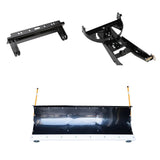 Denali 72" UTV Poly Snow Plow Kit For 2009-2025 Kawasaki Mule 4000/4010 - MA11732