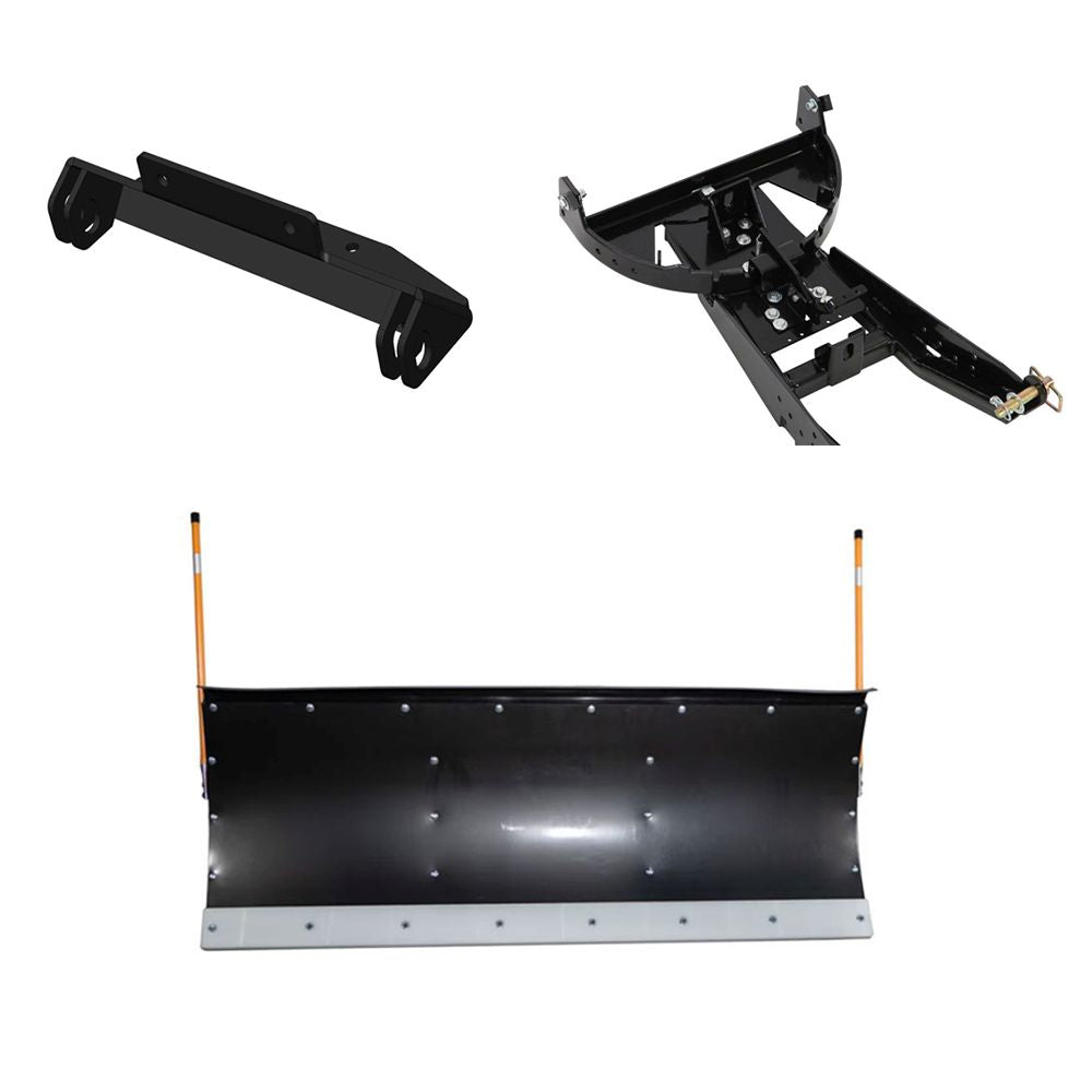 Denali 66" UTV Poly Snow Plow Kit For 2020-2025 Kawasaki KRX - MA11735