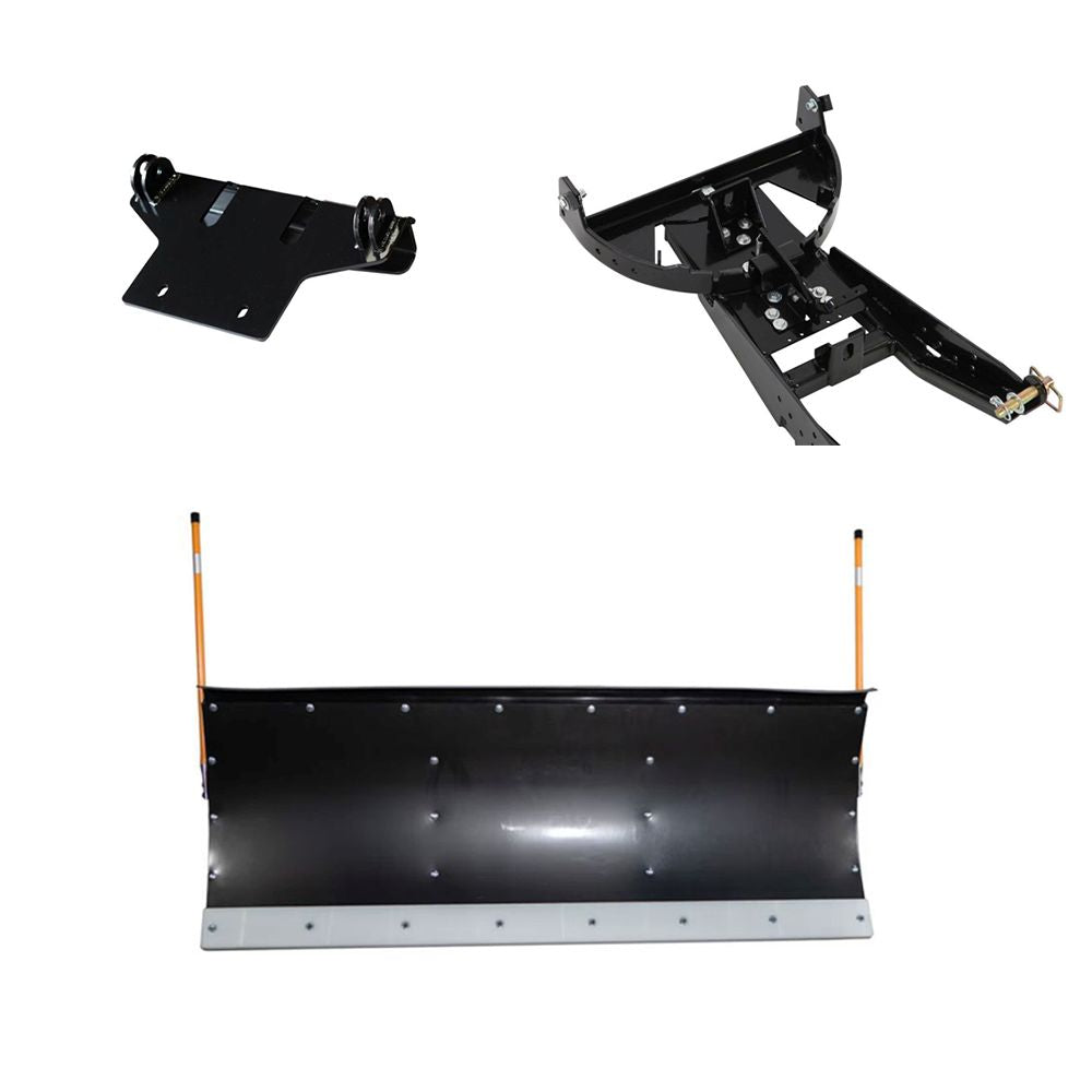 Denali 66" UTV Poly Snow Plow Kit For 2019-2025 Kawasaki Mule Pro MX - MA11736