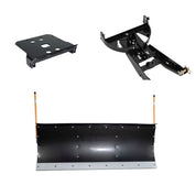 Denali 66" UTV Poly Snow Plow Kit For 2018-2025 Kawasaki Mule Pro FX/DX Series