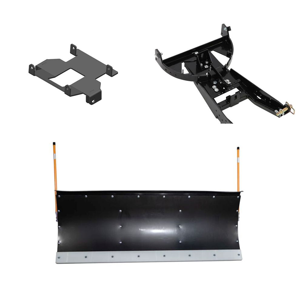 Denali 66" UTV Poly Snow Plow Kit For 2020-2025 Polaris RZR PRO XP - MA11741