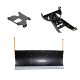 Denali 66" UTV Poly Snow Plow Kit For 2020-2025 Polaris RZR PRO XP - MA11741