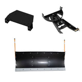 Denali 66" UTV Poly Snow Plow Kit For 2021-2025 Can-Am Commander - MA11743_C