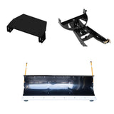 Denali 72" UTV Poly Snow Plow Kit For 2021-2025 Can-Am Commander - MA11743_C