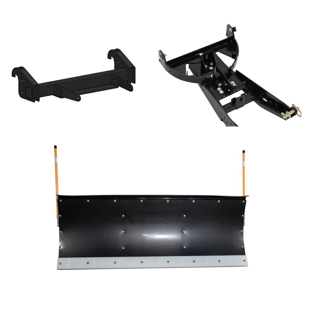 Denali 66" UTV Poly Snow Plow Kit For 2020-2026 Polaris Ranger 1000/XP1000 - MA11752