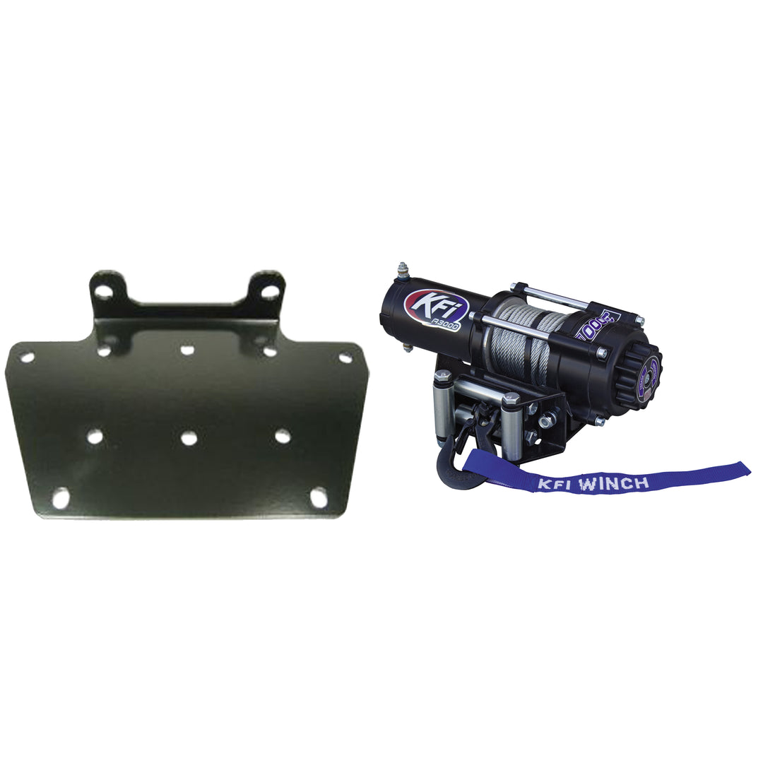 KFI - AS-50WX - 5000lb Wide Assault Series Winch