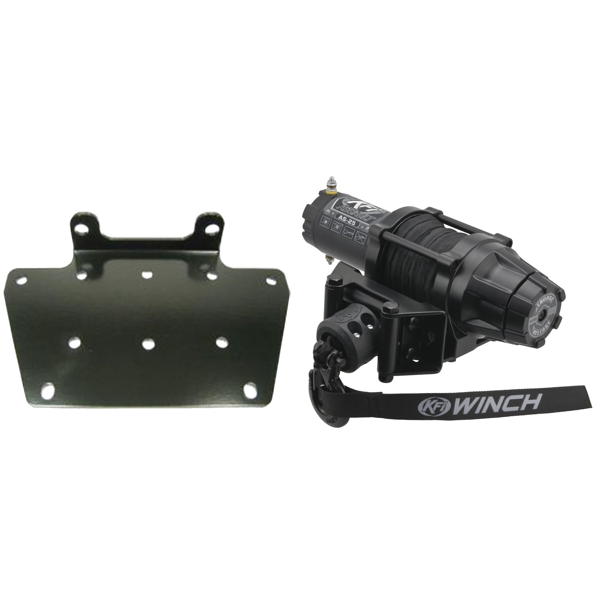KFI Winch Kit For Yamaha Big Bear 400 4x4 2000-2006