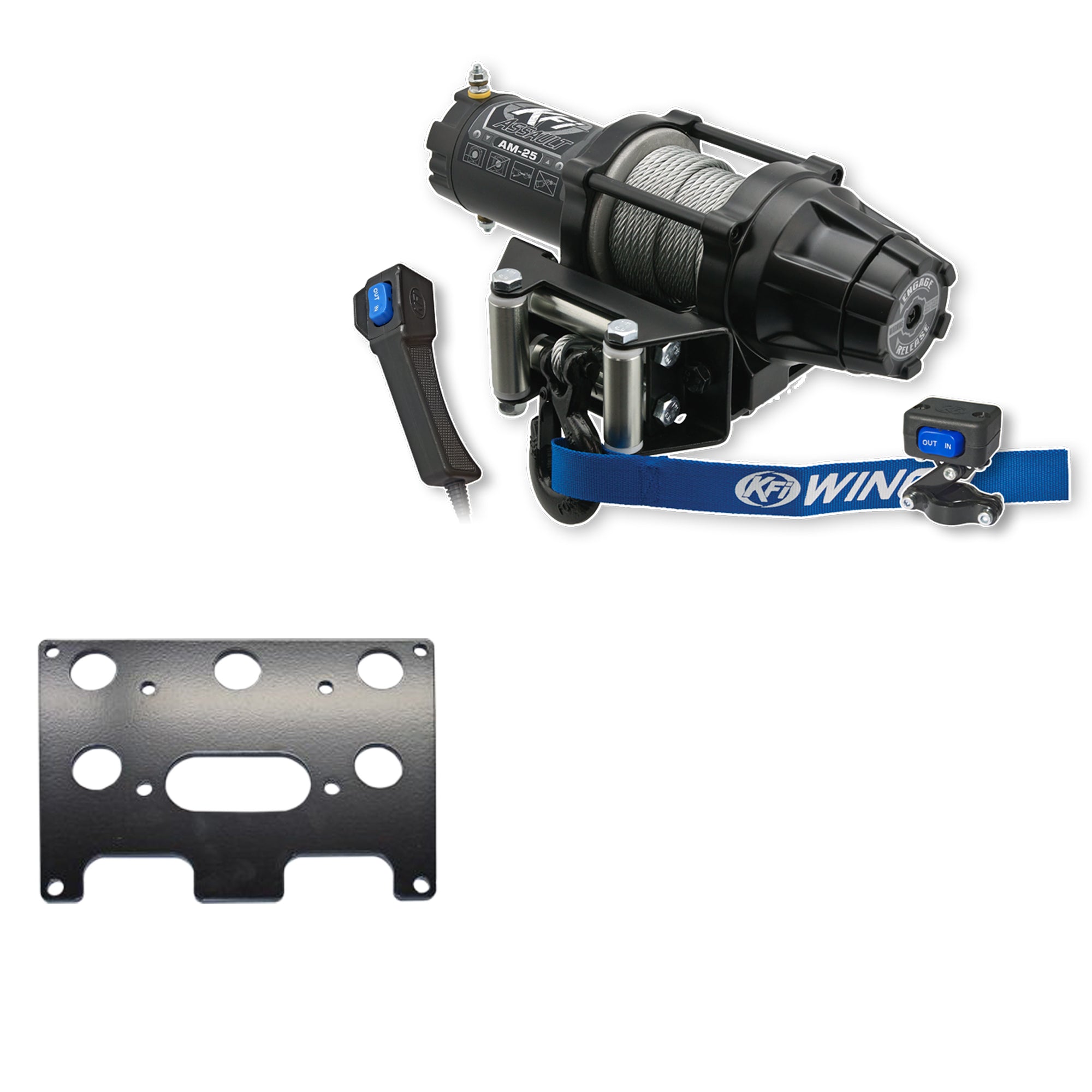 KFI Winch Kit For Arctic-Cat / Textron 500 2x4 / 4x4 2002-2004