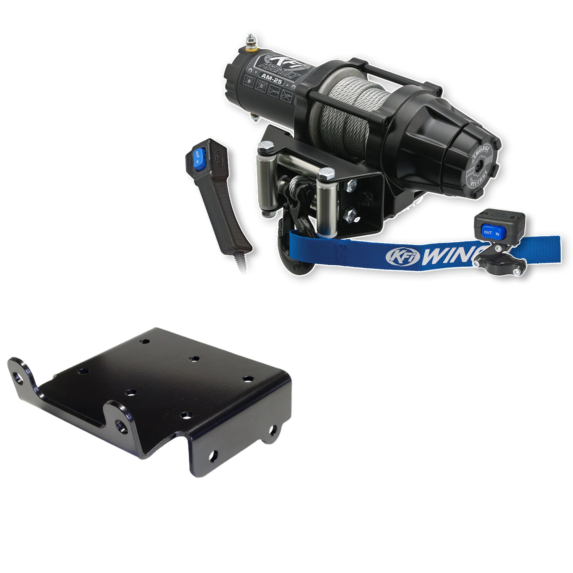 KFI Winch Kit For Suzuki King Quad 750 4x4 / AXi 2008-2024